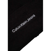 Calvin Klein Jeans Black Cotton Cap (Baseball Hat)